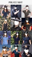 Police Photo Editor Suit Dress screenshot 0