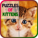 Puzzles of Kittens Free Icon