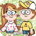 Mabel and Dipper Dress Up Icon