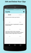 CopyClip - Clipboard Manager screenshot 2