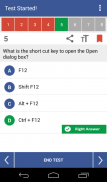 EduQuiz : MS Excel screenshot 1