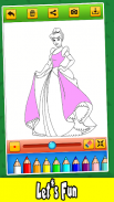 Pretty Princess Coloring Book screenshot 2