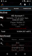 Mycelium Bitcoin Wallet screenshot 6