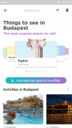 Budapest Guide de voyage avec cartes screenshot 4