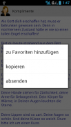 SMS: Beziehungen und Liebe screenshot 1