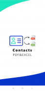 C2E - Contacts to Excel or PDF screenshot 4