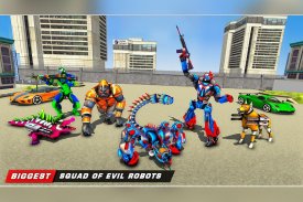 Game transformasi & menembak robot Scorpion screenshot 0