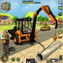 City Road Builder Construction Excavator Simulator Icon