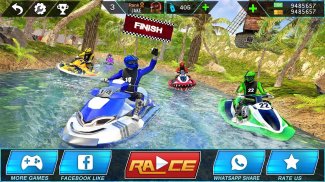 Su jeti kayak botu yarış 3d screenshot 10