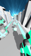 Neon Ball Run - Casual 3d runner game screenshot 1