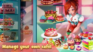 Dessert Chain: Café Waitress & Restaurant Chef screenshot 6