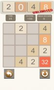 2048 Unlimited Puzzle screenshot 4