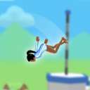 Gymnastic Jump 3D Icon