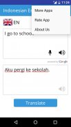 Indonesian English Translator screenshot 3