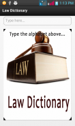 Law Dictionary screenshot 0