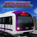 Bangalore Metro Train Driving Icon