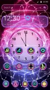 pink Clock Theme screenshot 1