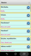 Turkish phrasebook and phrases screenshot 1