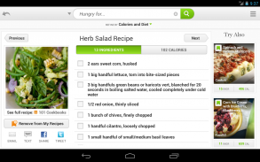 Recipes & Nutrition screenshot 3
