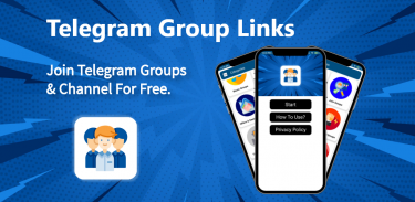 Telegram Group Links App screenshot 0