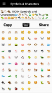 Message Symbols & Characters screenshot 2