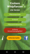 Essbare Wildpflanzen Lite screenshot 0