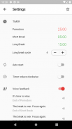 Pomodoro : + White noise screenshot 5