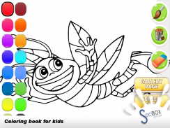 livro insetos colorir screenshot 8