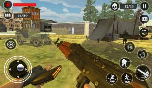 مكافحة الإرهاب - بندقية سترايك قناص مطلق النار 3D screenshot 3