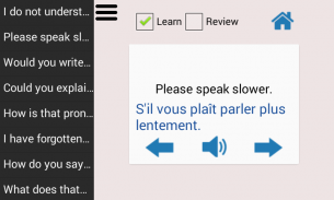 Learn French Language screenshot 5