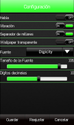 TEMA PARA SCALC GLOSSY VERDE screenshot 4