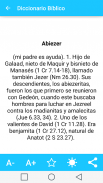 Spanish Bible Dictionary screenshot 9