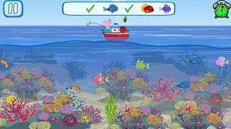 Juegos divertidos de pesca para niños screenshot 1
