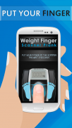 Weight Finger Scanner Prank screenshot 1