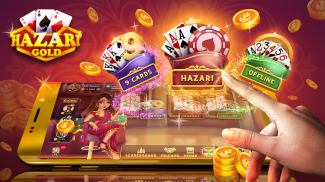 Hazari Gold- (1000 Points Game) & 9 Cards online screenshot 6