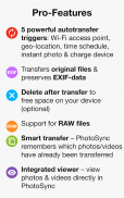 PhotoSync – Transfer Photos screenshot 10