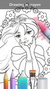 Princess coloring book screenshot 3