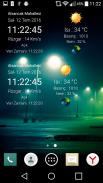 Transparent Weather Widget ( Şeffaf Hava Durumu ) screenshot 2