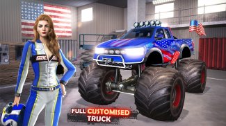 Monster Truck Stunt Car Games screenshot 1