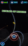Missiles : Missiles follow in Space Go screenshot 6