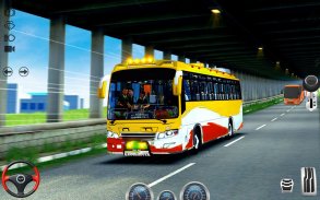 conduite de bus moderne: jeux de conduite de bus screenshot 2