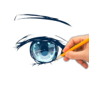 Drawing Eyes Icon