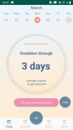 Women's Calendar: Menstrual Cycle Period Tracker screenshot 1