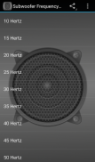 Subwoofer Frequency Test screenshot 0