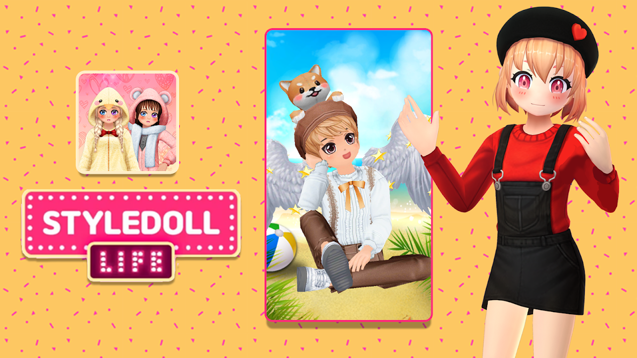 Download Styledoll Life:3D Avatar maker APK 01.01.14 for Android