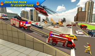 Emergency Firefighting Airplane Rescue 2019 screenshot 0