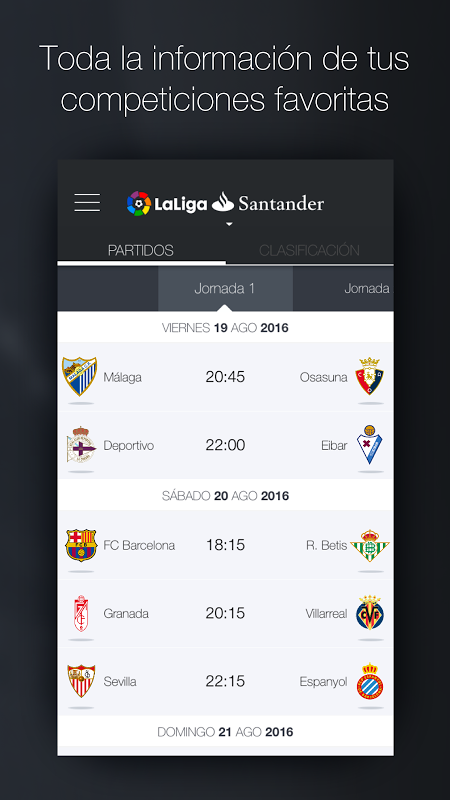 Instalar la liga santander