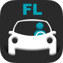 Florida DMV Permit Test -Fl Icon