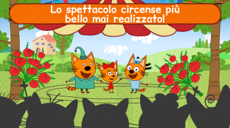 Dolci Gattini Circo: Giochi Bambini Piccoli! 🎪 screenshot 4