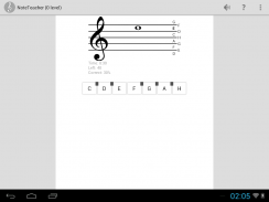 NoteTeacher with Metronome and Tuner screenshot 0